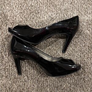 Bandolino Women's Rainna Platform Pumps Black Size 9W